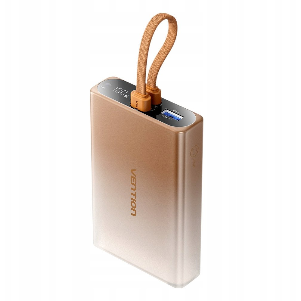 Vention 10000 mAh Power Bank USB-C/Lightning/USB-A 22.5W réz (FHZJ0)